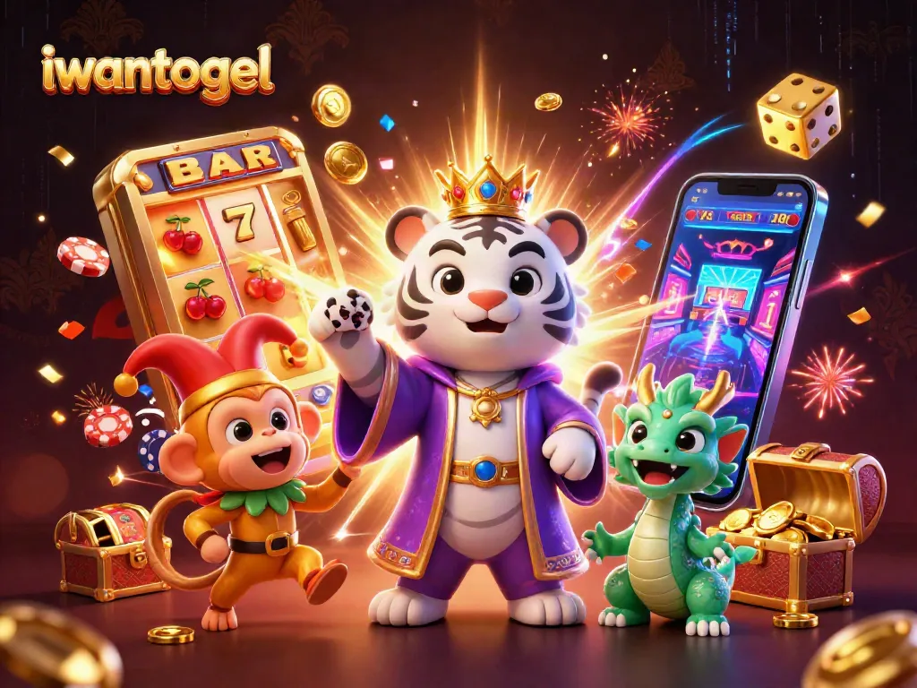 Experience winning moments at iwantogel with captivating casino characters and vibrant gaming elements.