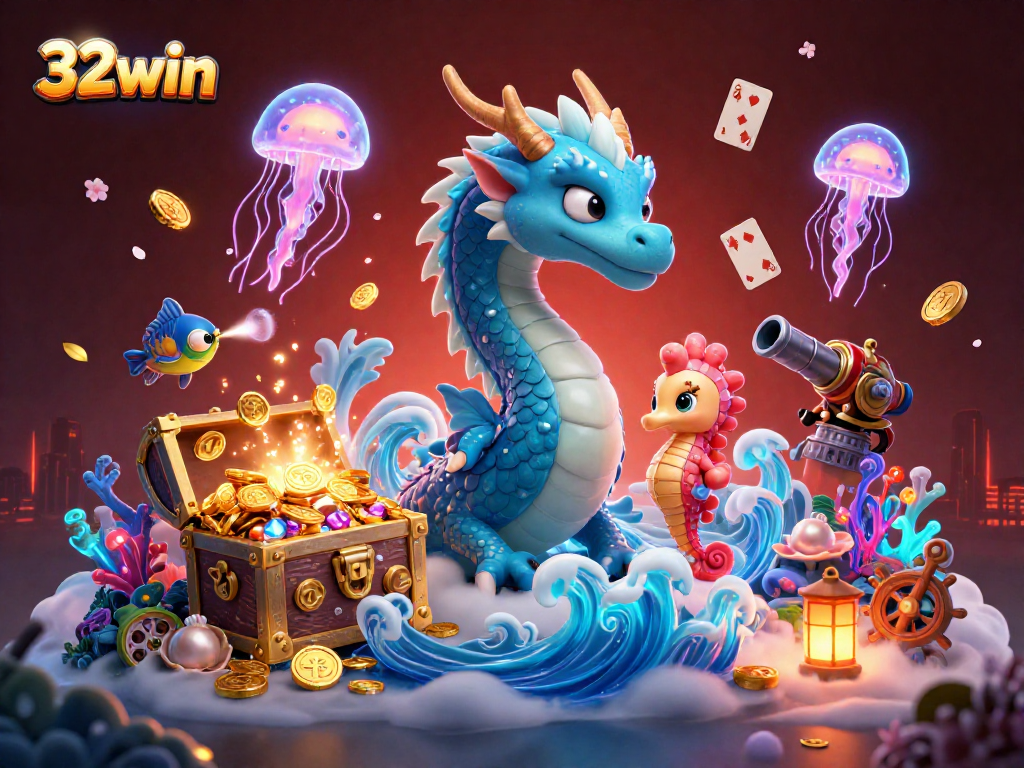 Experience thrilling games at 32win's vibrant online casino featuring rich 3D visuals.