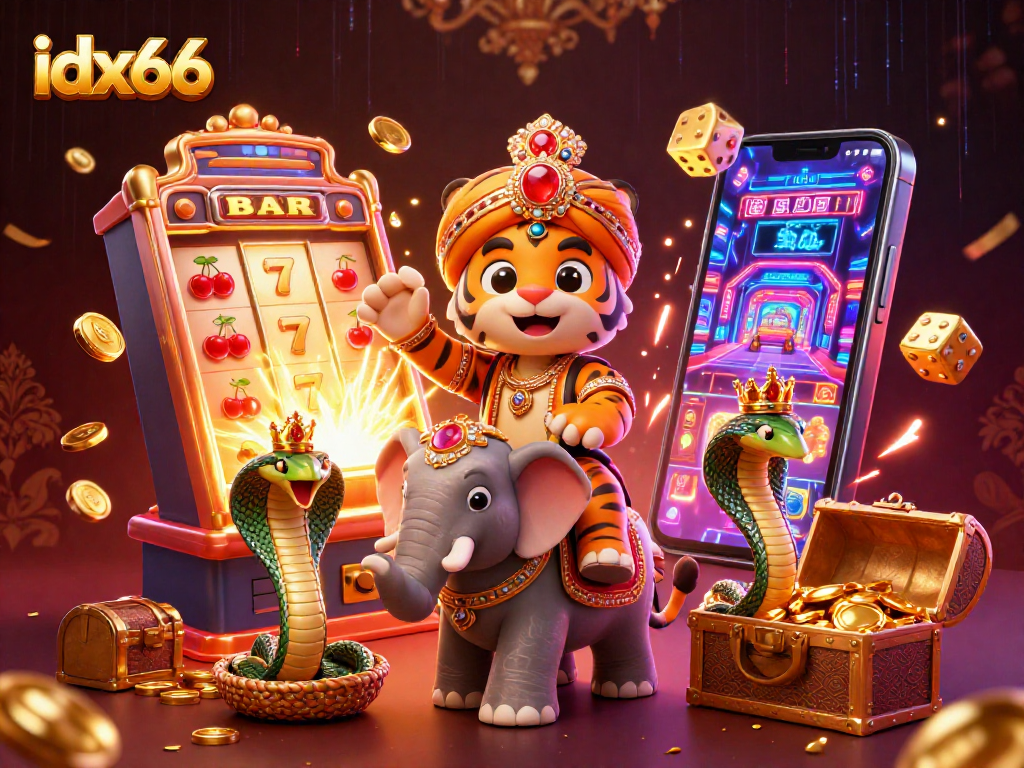 Gambarlah keseruan dengan idx66 saat bermain mesin slot yang meledak dengan koin dan memikat!