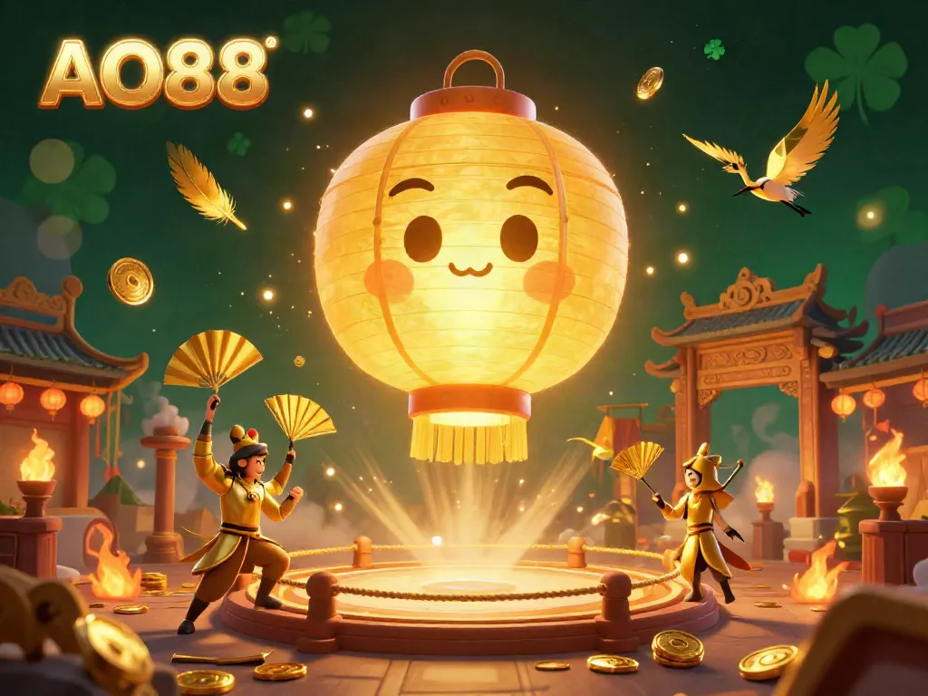 Engage with thrilling gameplay at AO88, showcasing vibrant characters and casino elements in action.