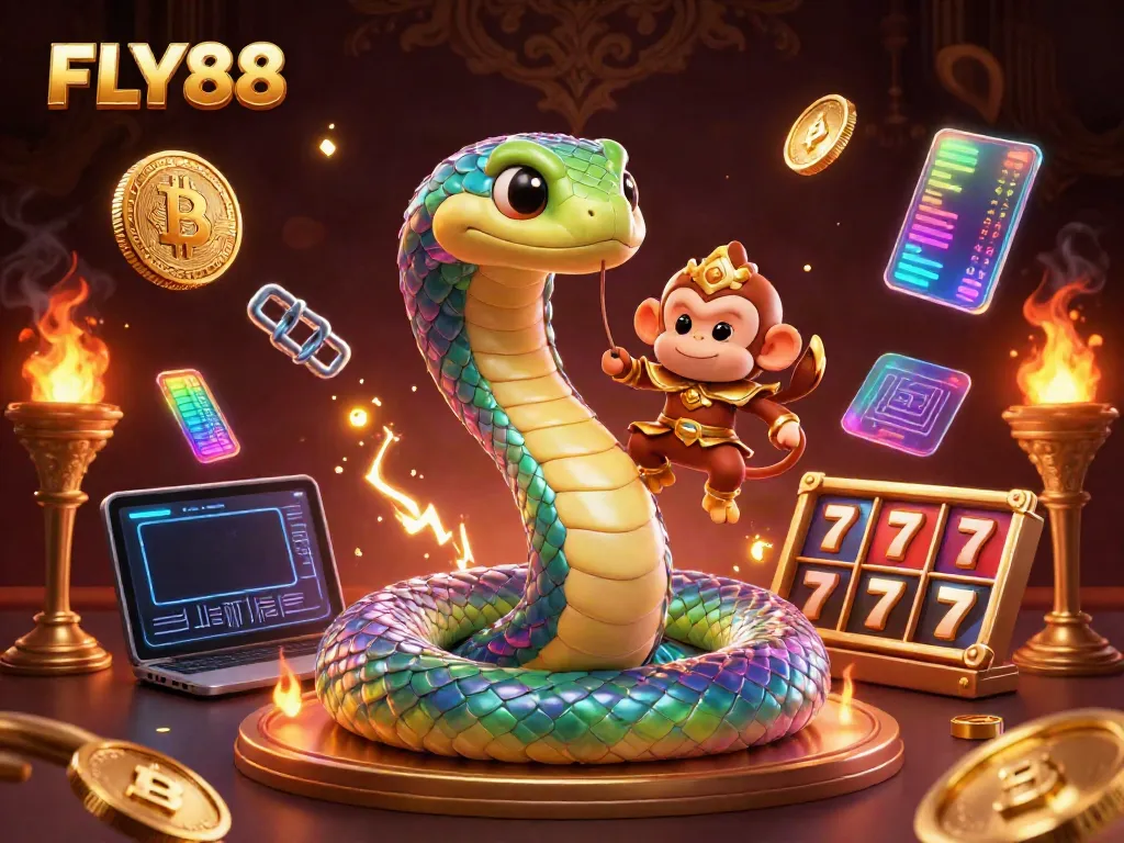 Experience the thrilling gaming world with FLY88 and its vibrant casino elements.