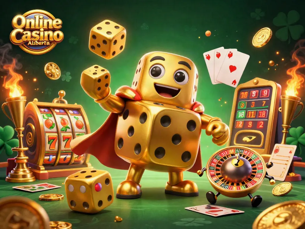 Engage with the excitement of Online Casino Alberta through dynamic characters and lively gaming elements.