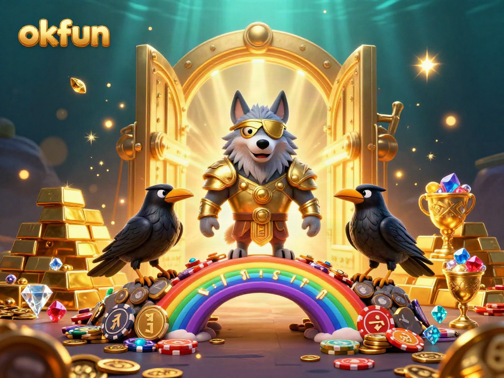 Join the action with okfun as Odin and his ravens guard a treasure-filled casino.