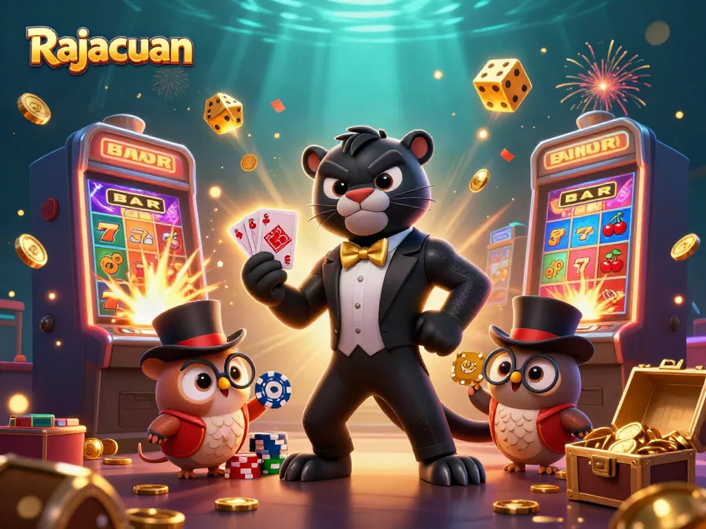 Rajacuan menyediakan pengalaman hiburan dengan slot 3D yang menakjubkan dan karakter menarik.
