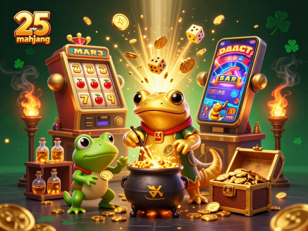 Berinteraksi dengan 25 xxtoto mahjong, alkemis salamander emas dan keajaiban kasino lainnya.