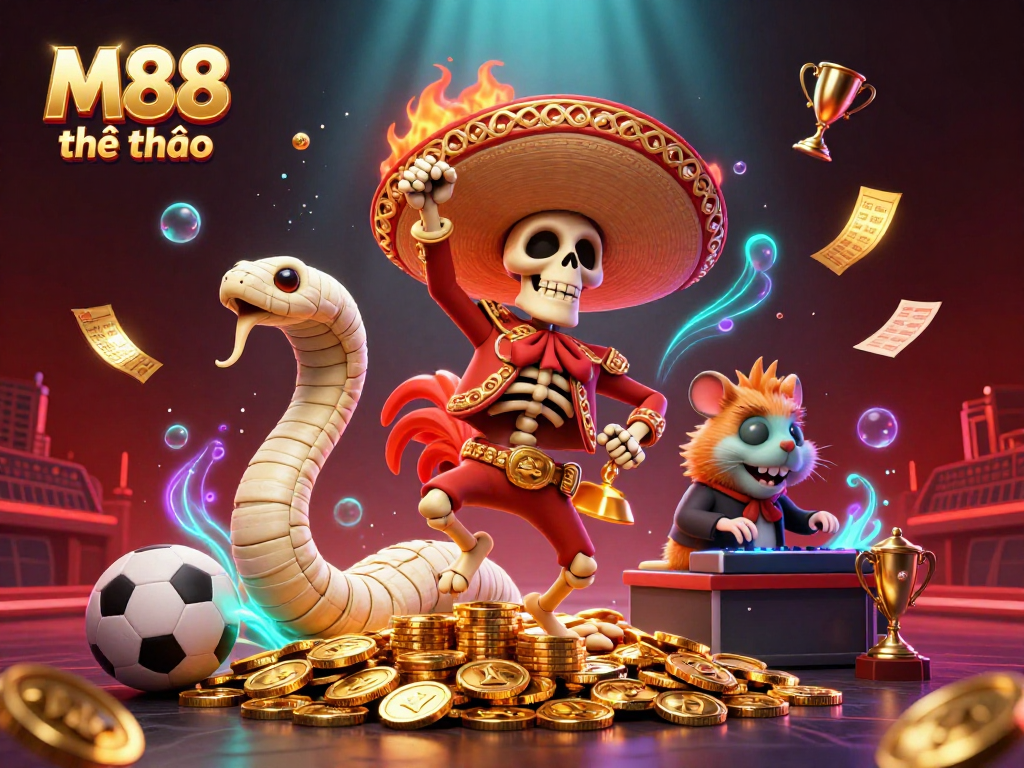 Thưởng thức cá cược M88 thể thao với hình ảnh sống động và thú vị.