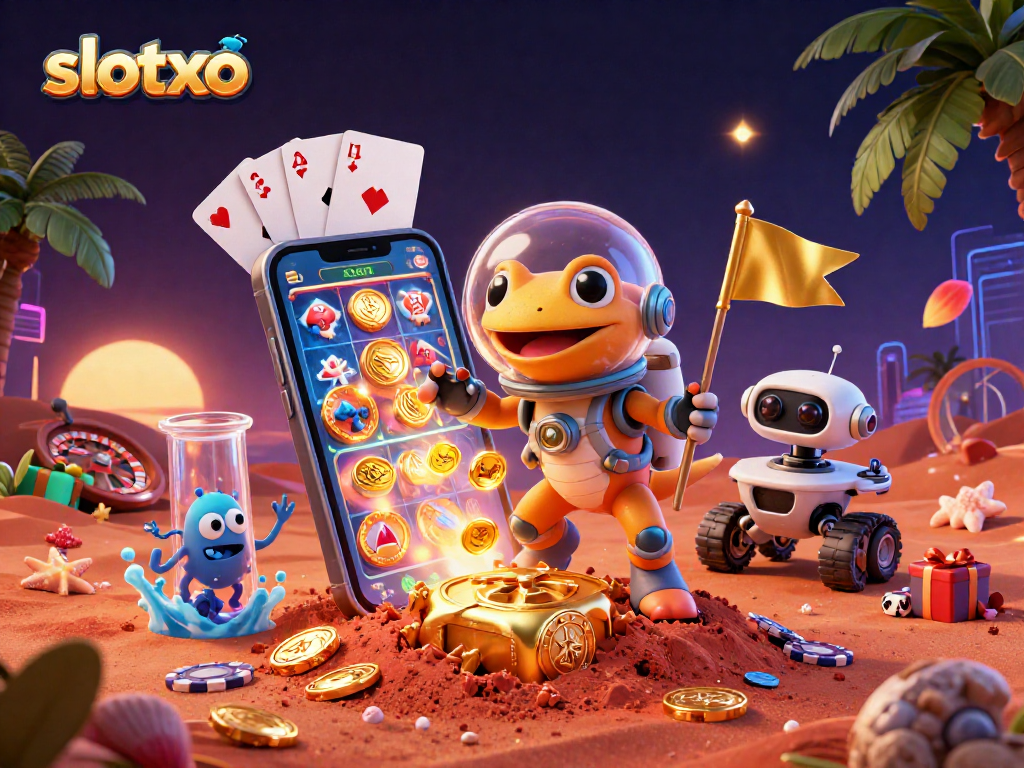 เกมสล็อตออนไลน์ slotxo สนุกที่ถูกค้นพบในคาสิโนทองคำบนดาวอังคาร