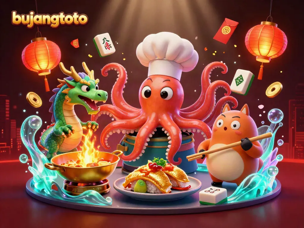 Experience winning strategies with Bujangtoto as characters celebrate casino adventures and rich rewards.