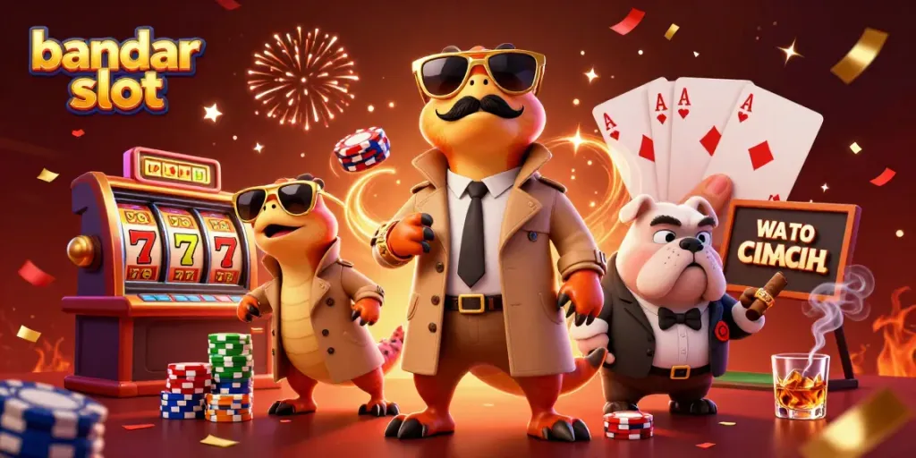 Rasakan sensasi bandar slot dengan karakter unik di lounge kasino VIP.