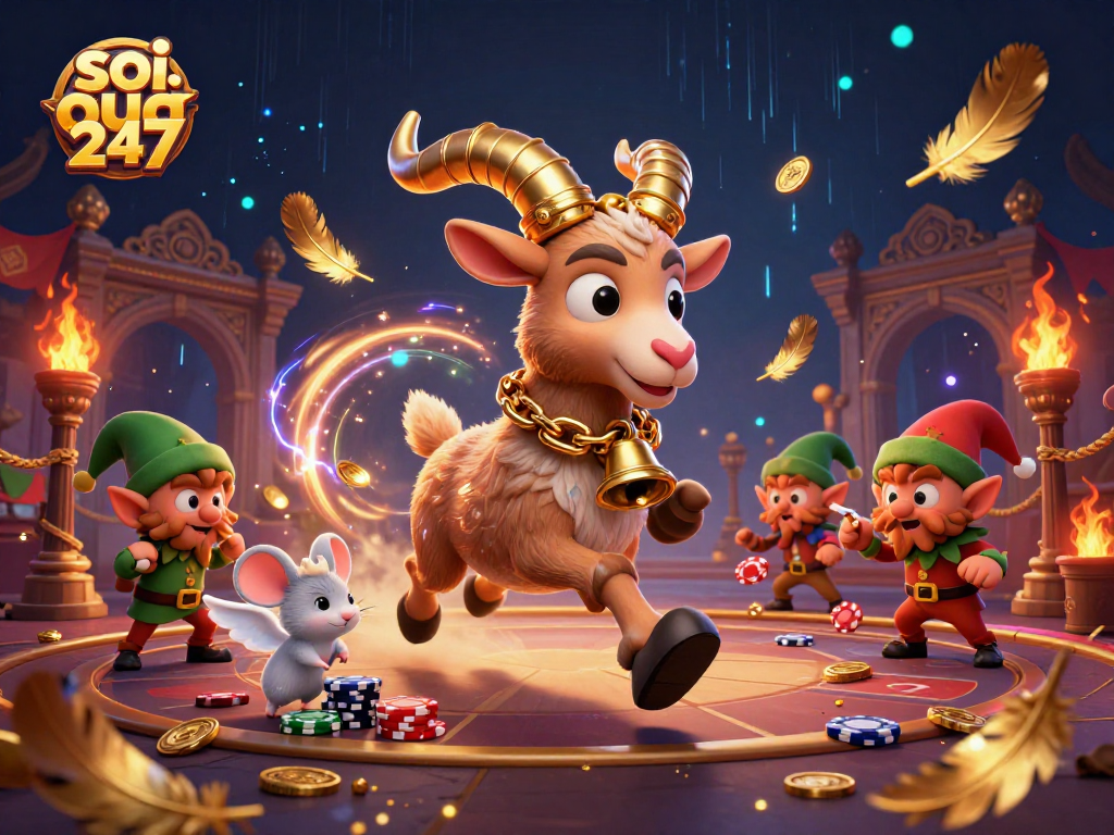 Win big with soi cầu 247 as mystical creatures thrive in a vibrant casino scene.