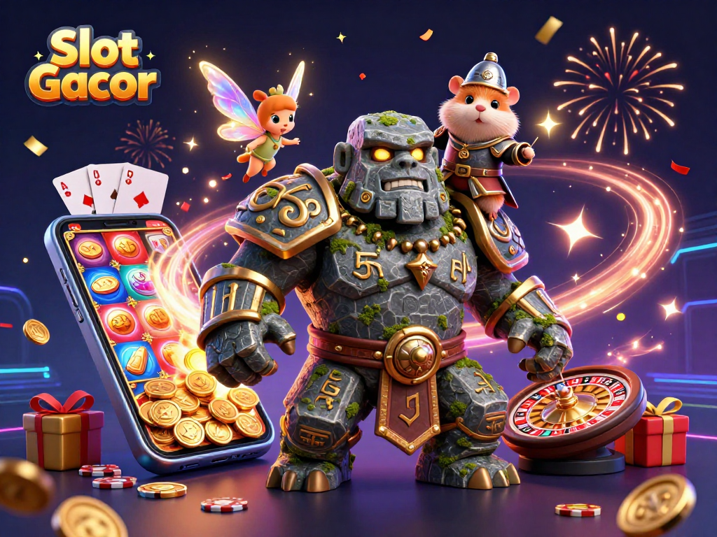 Slot Gacor memberikan peluang menang tinggi dengan golem ajaib, pemain beruntung, dan permainan menarik.