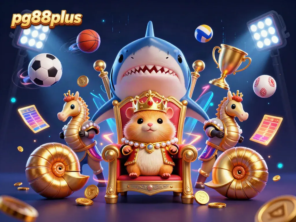 Engage with pg88plus for an exciting gaming experience featuring dynamic sports elements and colorful characters.