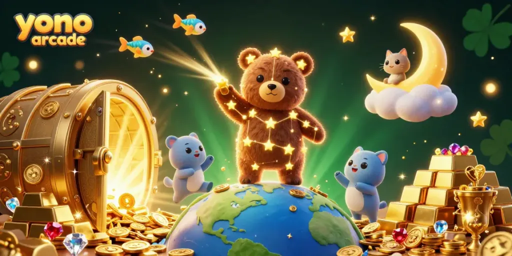Engage in thrilling gameplay at yono arcade with vibrant characters and striking visuals.