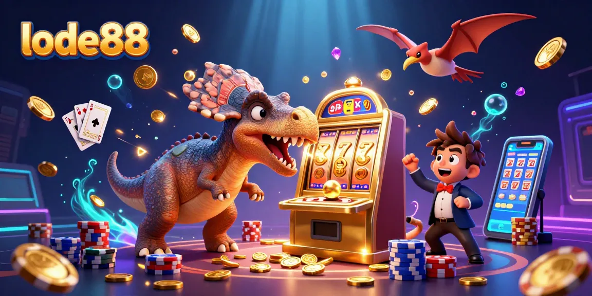 Get ready to win at lode88 with exciting casino action featuring dinosaurs and jackpots.