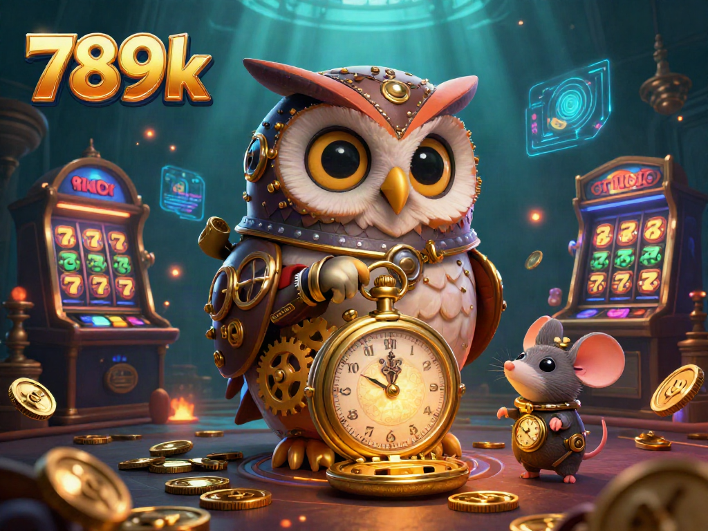 Engage in thrilling casino adventures with 789k featuring a time-traveling owl and dynamic slots.