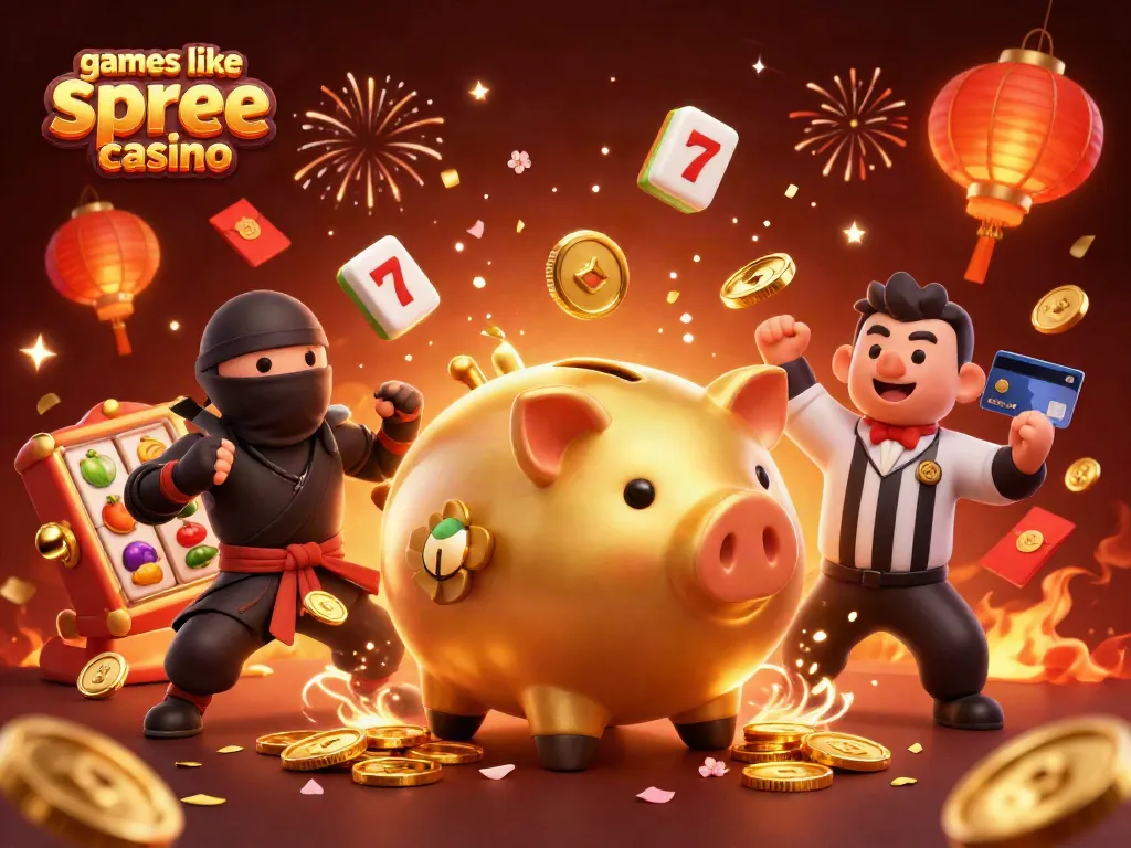 Experience thrilling action in games like spree casino with animated characters and vibrant elements.