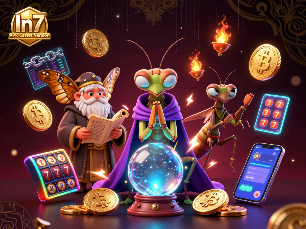 Experience thrilling gameplay with the In7 APK Latest Version in a vibrant digital casino setting.