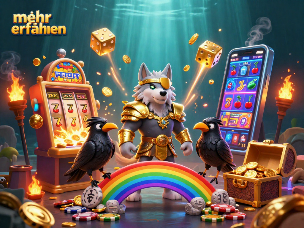 Experience thrilling wins in the casino world with mehr erfahren as Odin and his ravens guide your journey.