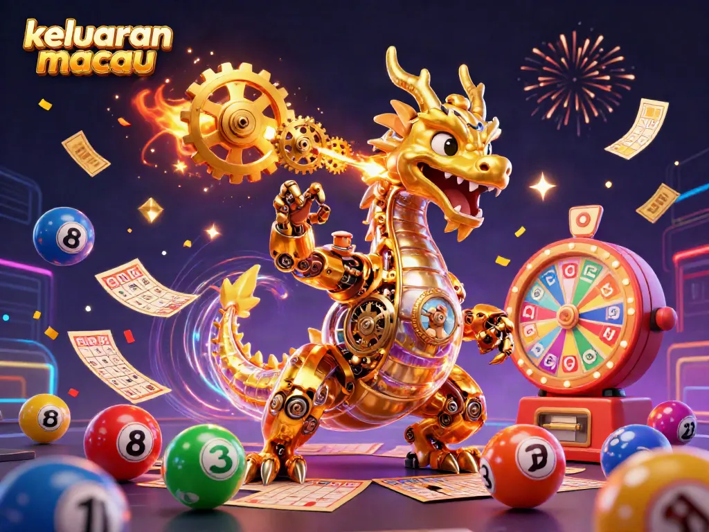Mengakses keluaran macau dengan visual menarik dan warna cerah pada bola lotere, menyajikan suasana perjudian yang dinamis.